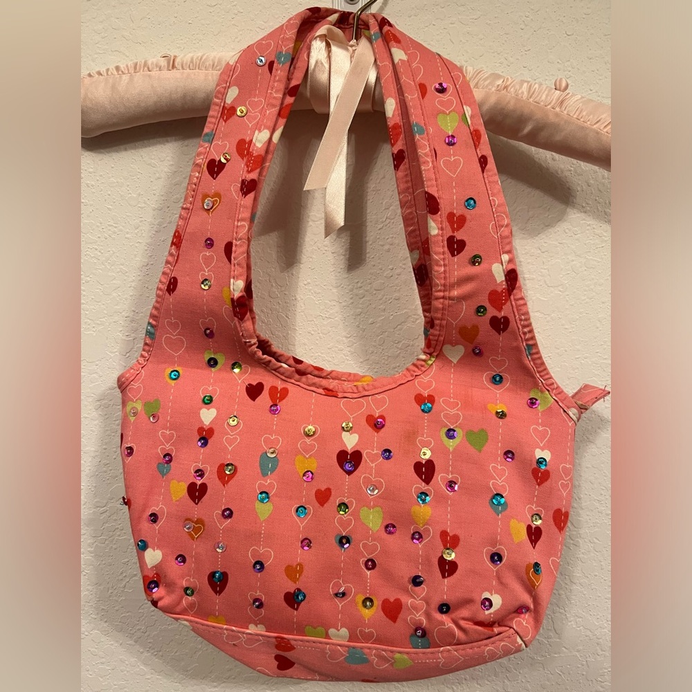 Bundle For 👧girls Faux fur Crossbody Bag & Claire’s coin bag & 🎁 Pink sequin bag